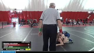 High School Boys 170 Gavin Jones Natural Athlete Wrestling Club Vs Braden Holleman Askren Wrestlin