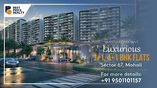 3900 sqft ka Super Luxury 4+1Bhk Flat in Sector 67 Mohali Adjoining Marriott |Heart of Mohali|