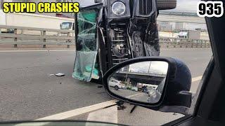 Stupid crashes 935 October 2024 car crash compilation