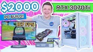 Stunning $2000 Gaming PC Build 2022!  [RTX 3070Ti & i7 12700K - Full Build Guide w/ Benchmarks!]