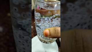 How To Soak Sabja Seeds | Sabja Seeds Drink | #shorts #viralvideo #chiaseeds #chiaseedsdrink #food