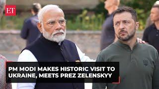 PM Modi meets Ukrainian President Zelenskyy on his historic Kyiv visit amid Russia-Ukraine war