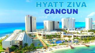 Hyatt Ziva Cancun | Full Walkthrough| Beaches | Sunset dinner | Entertainment | ATV jungle ride