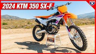 How Does the 2024 KTM 350 SX-F Compare to a 450? | Racer X Films