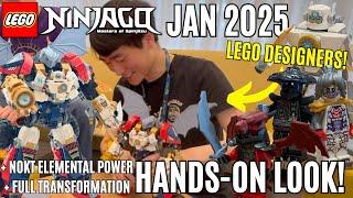 Hands-On with the NEW Ninjago 2025 January Sets!