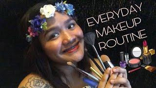 MY EVERYDAY MAKE UP ROUTINE | Andrea Marquez