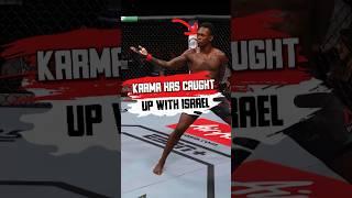 This IS HOW ISRAEL ADESANIA WAS CAUGHT UP IN KARMA #mma