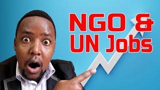 Get a job with the UN, NGOs and International Organizations