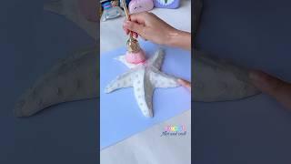 ⭐ DIY starfish ⭐ #diy #craft #shorts #love #art #tonniartandcraft