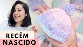 GORRO PARA RECÉM NASCIDO - CAMPANHA DE DOAÇÃO 2024 por Day Vaz | Projeto #314