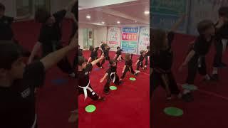 Our students are discovering how mastering a stance can feel both empowering & fun. #wushu  #kungfu