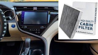 Toyota Camry Hybrid 2019 Cabin Air Filter Replacement