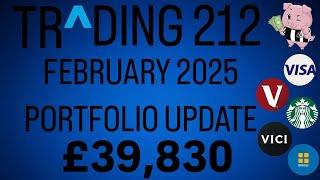 Trading 212 February Portfolio Update | Revealing my £39,000+ Investment Portfolio | NEW STOCKS!