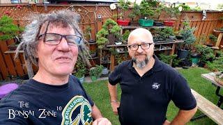 John's Backyard Bonsai Tour, Part 4/4, The Bonsai Zone, Aug 2023