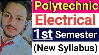 #polytechnic electrical engineering 1st Sem syllabus|#polytechnic 1st Sem syllabus electrical engg