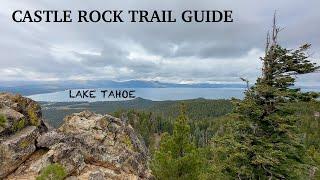 A hidden TAHOE hike.  CASTLE ROCK