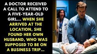 A DOCTOR RECEIVED A CALL TO ATTEND TO A FIVE-YEAR-OLD GIRL... WHEN SHE ARRIVED AT THE LOCATION...