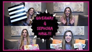 GIVEAWAY | SEPHORA HAUL | FELICIA FAITH