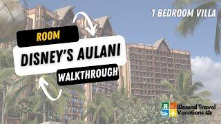 Disney's Aulani Resort and Spa 1-Bedroom Villa Room Walkthrough