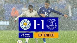 EXTENDED HIGHLIGHTS: LEICESTER CITY 1-1 EVERTON