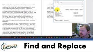 Find and Replace Text, Formats, and Paragraph Marks in Word