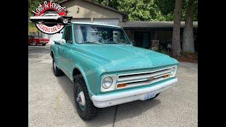 1967 Chevrolet short box pickup truck 4x4