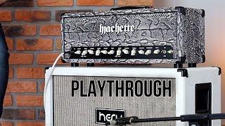 Machette SnakeSkin100 - Mostly Metal Playthrough (Hot Rodded British AMP from Poland)