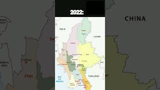 Myanmar now vs then "Toungoo Dynasty" #shorts #history #myanmar