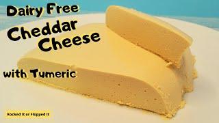 How to Make Dairy Free Mild Cheddar Cheese that is Sliceable, Spreadable, Shreddable, Meltable