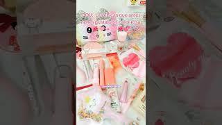 Siii mucho rosa 🩷 #cute #cosméticos #makeup  #coquette #kawaii #parati #viralvideo #nailart #lover