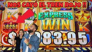  CAYÓ EL TREN ROJO ! LA UNICA MANERA DE GANAR EL GRAND ES CON ESTE TREN ! EXPRESS WIN EN 50 LIONS