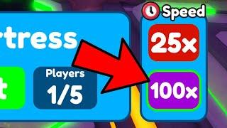 I Played on 100X SPEED... (Toilet Tower Defense)