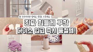 선을 넘어버린 다이소 역대급 신상!! 입고즉시 품절템! 절대 후회없는 다이소 꿀템 야무지게 활용하기 / 수납정리 / 단정한 정리정돈 팁 / 미니멀라이프