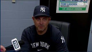 Aaron Boone on Pablo Reyes, win over Royals