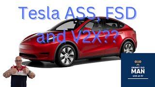 Tesla ASS, FSD and V2X updates