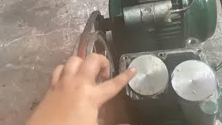 Inside of a pump