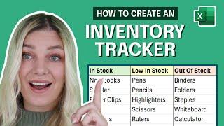 How to Create an Inventory Tracker in Excel