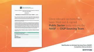 Office of Government Procurement - E-invoicing Ireland application form process