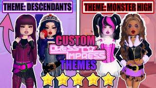 DOING *YOUR* CUSTOM THEMES IN *DRESS TO IMPRESS* (ROBLOX)