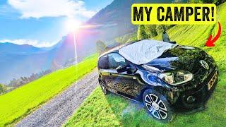 SMALLEST CAMPER SWISS ROADTRIP - EP1