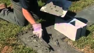 How to Build a Concrete Block Wall By Sakrete