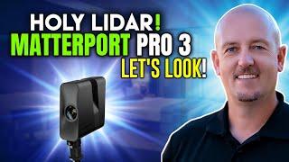 Holy LiDAR! Matterport introduces their PRO 3 Camera - Let's look at it.