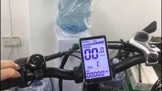 Change Settings for Electric Bike (miles/km)