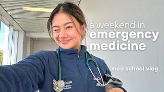 MED SCHOOL VLOG 🩺 | Emergency Medicine Rotation!!