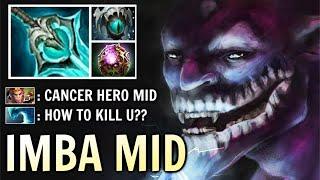 DAZZLE MID IS BACK! New Meta Disperser + Skadi 100% Slot Most Imba Hero Can't Kill WTF Dota 2