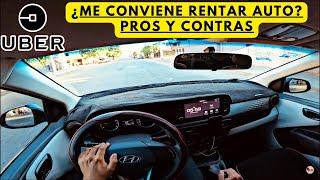 RENTAR AUTO  para TRABAJAR en UBER | POV 23