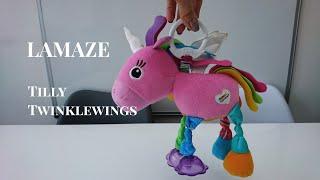 LAMAZE Tilly Twinklewings unicorn  clip and go toys reviews