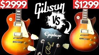 EPIPHONE 1959 LES PAUL vs REAL GIBSON