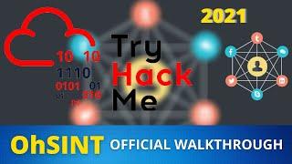 TryHackMe OhSINT Official Walkthrough | Master OSINT | 2021