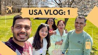 Flew to USA to see family   | USA Vlogs: 1